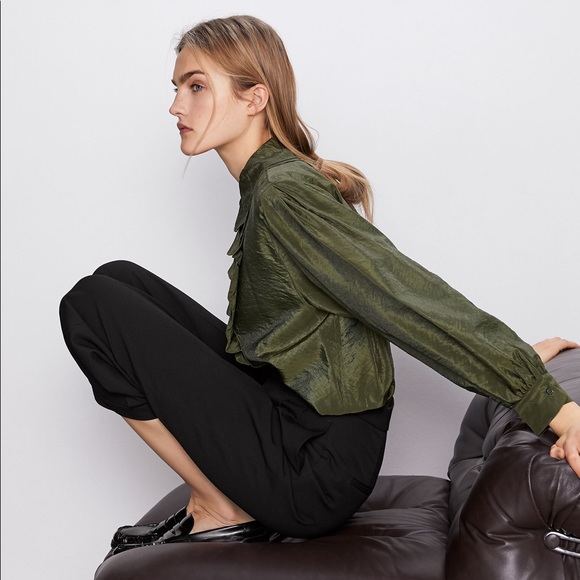 Zara Ruffled Blouse - Picture 3 of 11